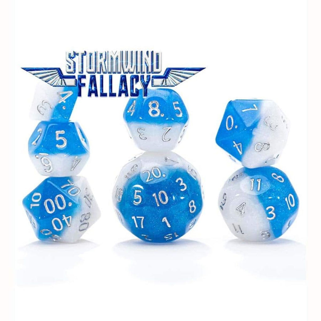 GateKeeper Games - Double Dice - Stormwind Fallacy - Dice Set 7