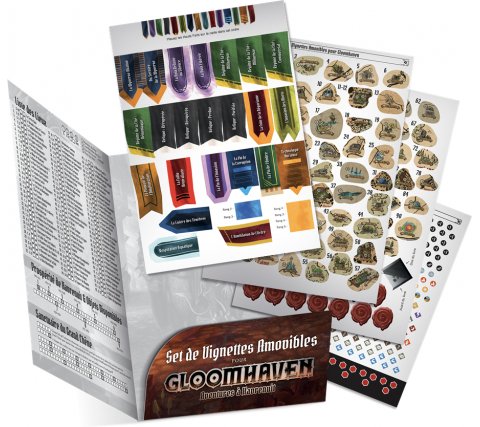 Gloomhaven: Removable Sticker Set – Stone Monkey