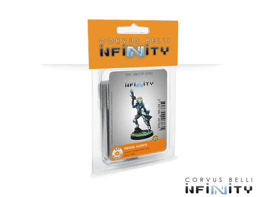 Infinity: NA2 - Spiral Corps - Kriigel Agents (Submachine Gun)