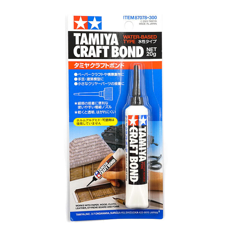 TAMIYA CRAFT BOND 87078 – Colla Artigianale Forte Che Diventa Trasparente, Ideale Per Modellismo - 3