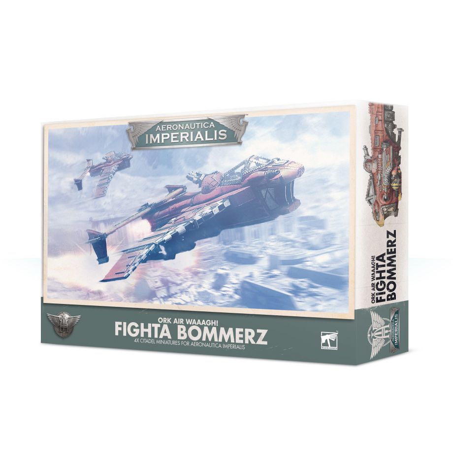 Aeronautica Imperialis Ork Air Waaagh Fighta Bommerz Stone Monkey