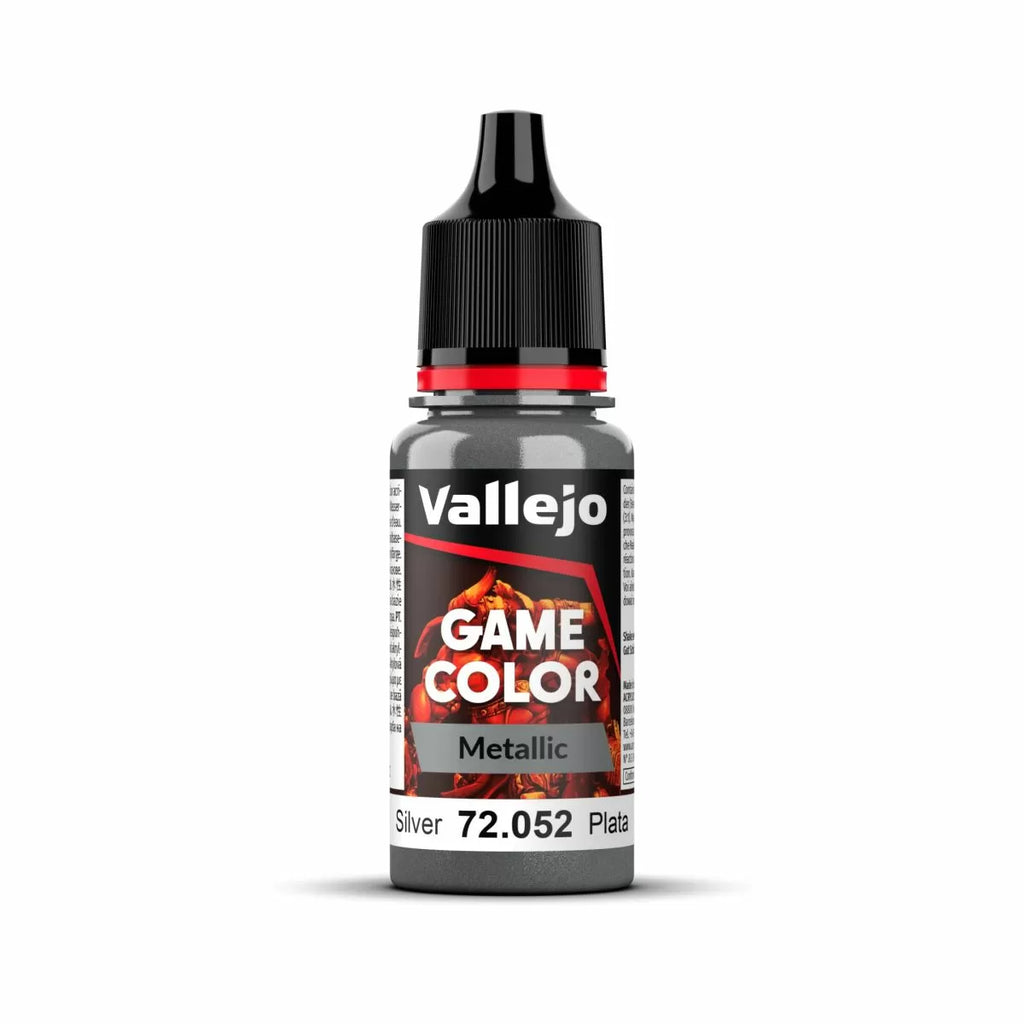 Vallejo - 72.052 - Game Color - Silver 18ml