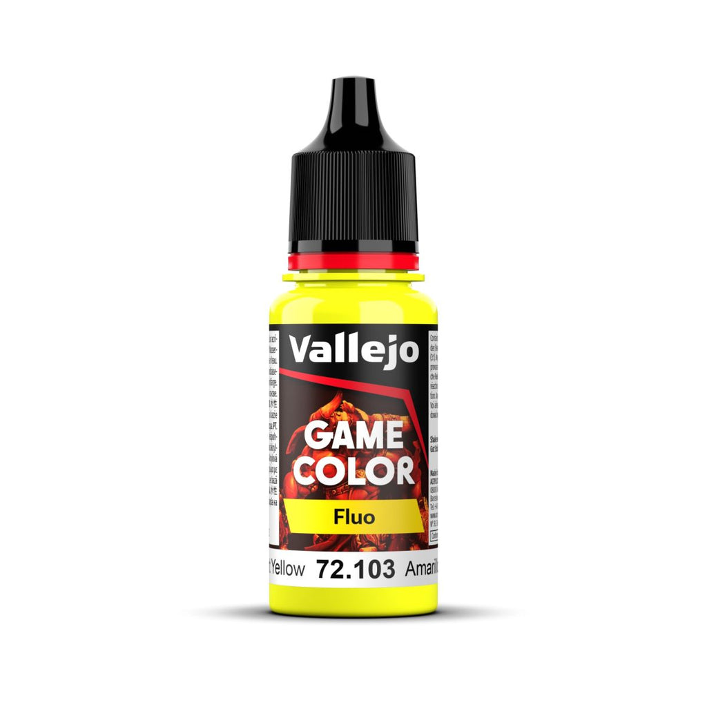 Vallejo - 72.103 - Game Color - Fluorescent Yellow 18ml