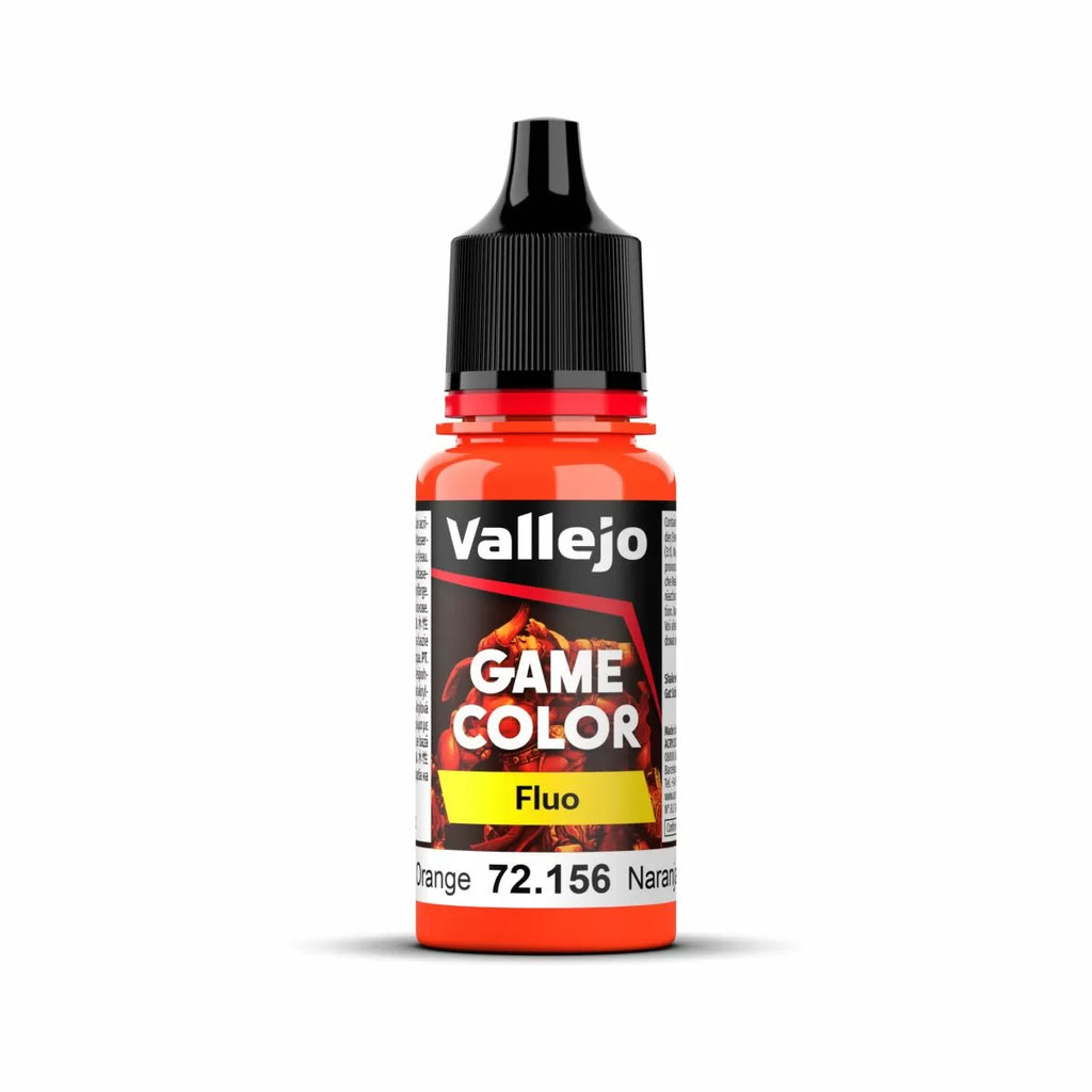 Vallejo - 72.156 - Game Color - Fluorescent Orange 18ml