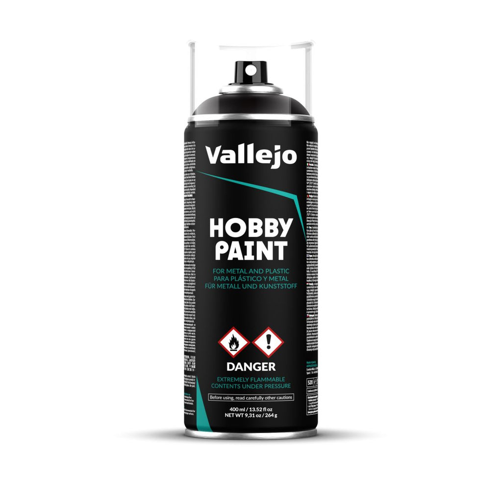 Vallejo - 28.012 - Aerosol Spray Primer - Black 400ml