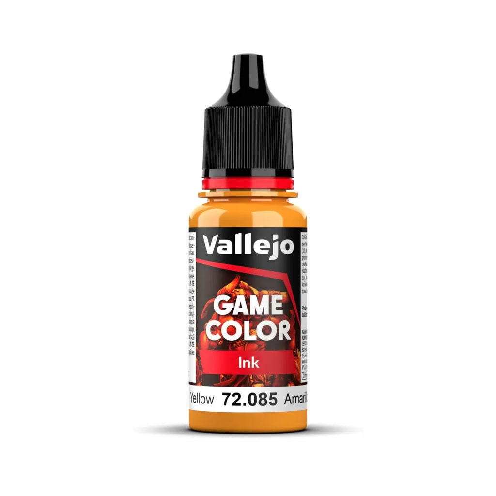 Vallejo - 72.085 - Game Color - Ink - Yellow 18ml