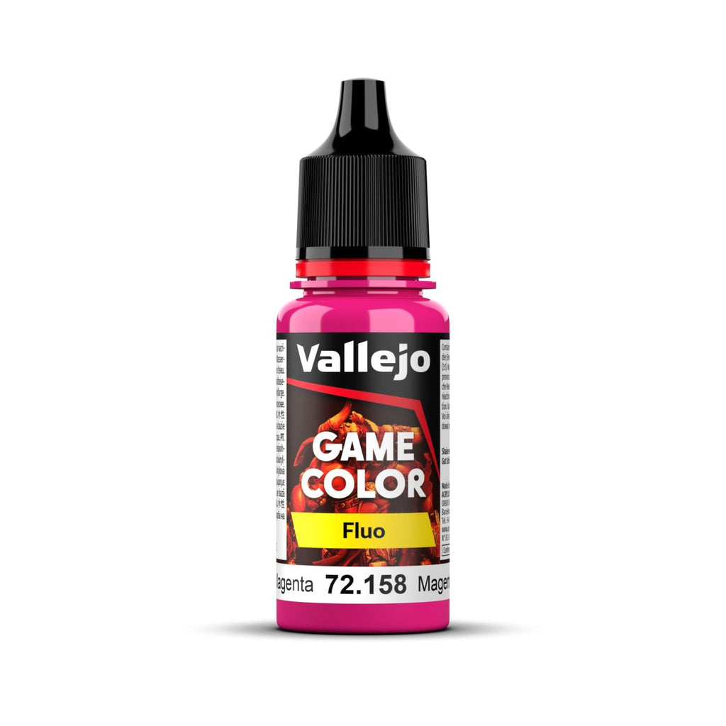 Vallejo - 72.158 - Game Color - Fluorescent Magenta 18ml