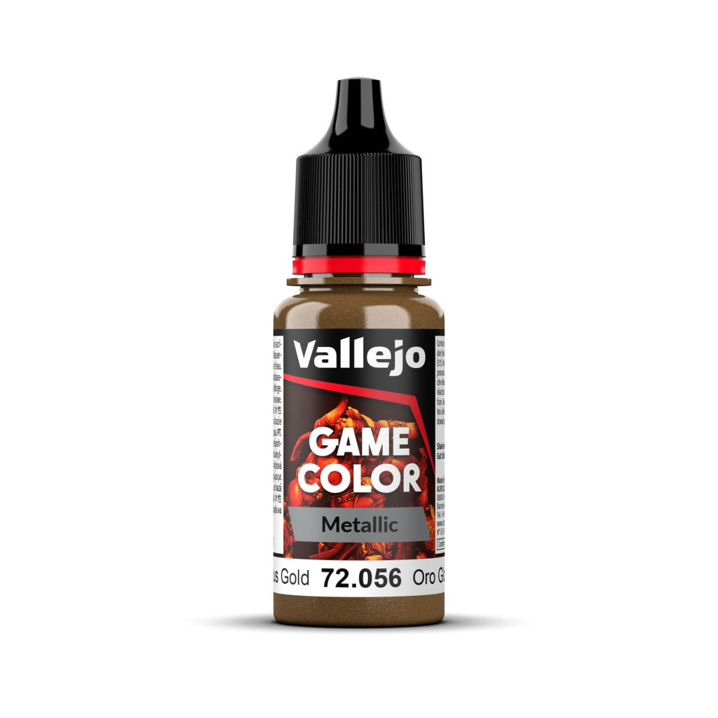 Vallejo - 72.056 - Game Color - Glorious Gold 18ml