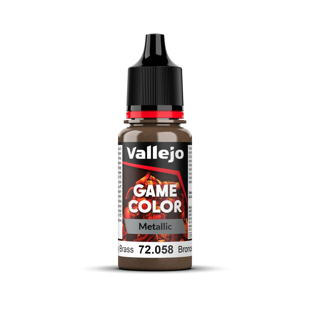 Vallejo - 72.058 - Game Color - Brassy Brass 18ml
