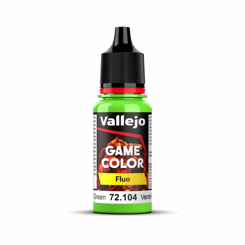 Vallejo - 72.104 - Game Color - Fluorescent Green 18ml