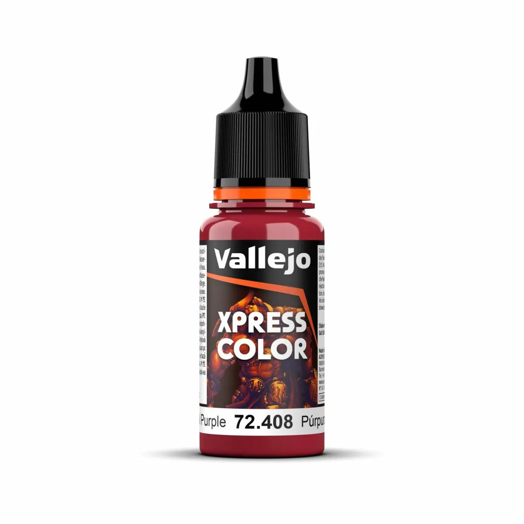 Vallejo - 72.408 - Game Color - Xpress Color - Cardinal Purple 18ml