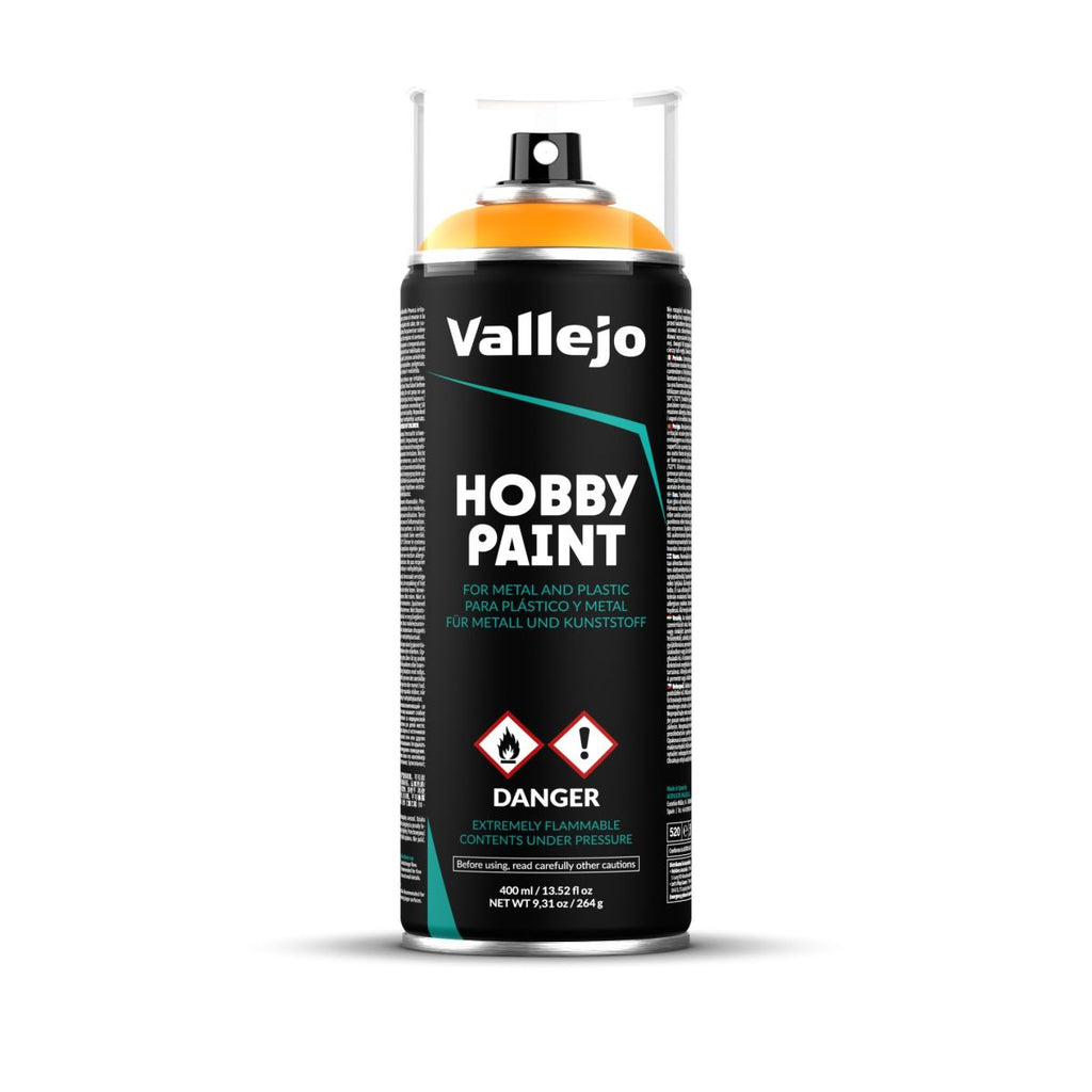 Vallejo - 28.018 - Aerosol Spray Primer - Sun Yellow 400ml