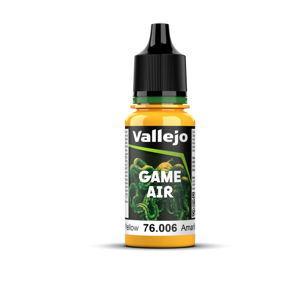 Vallejo - 76.006 - Game Air - Sun Yellow 18 ml