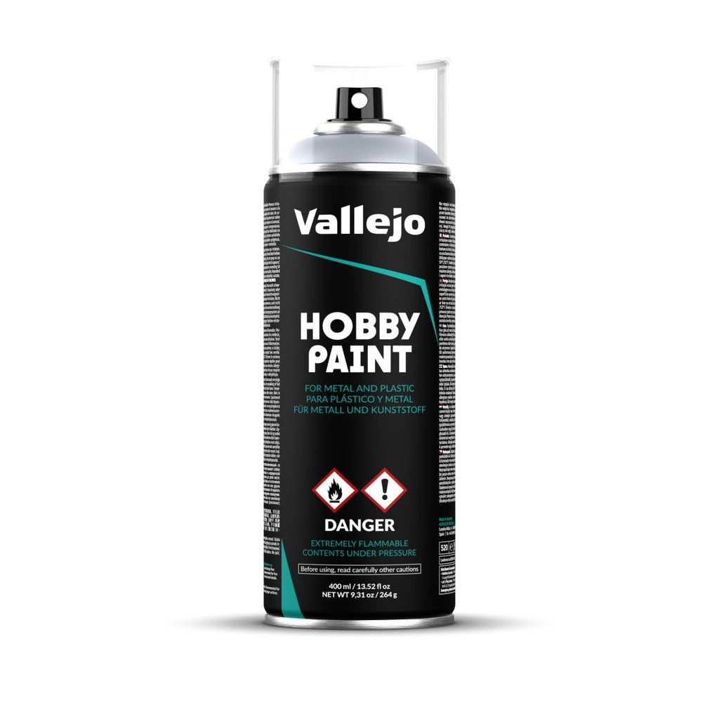 Vallejo - 28.021 - Aerosol Spray Primer - Silver 400ml