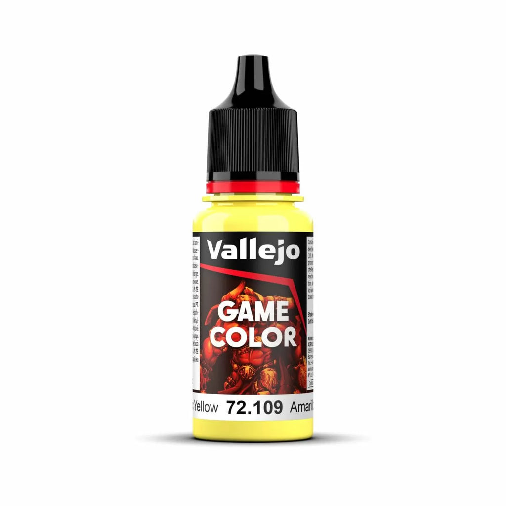 Vallejo - 72.109 - Game Color - Toxic Yellow 18ml