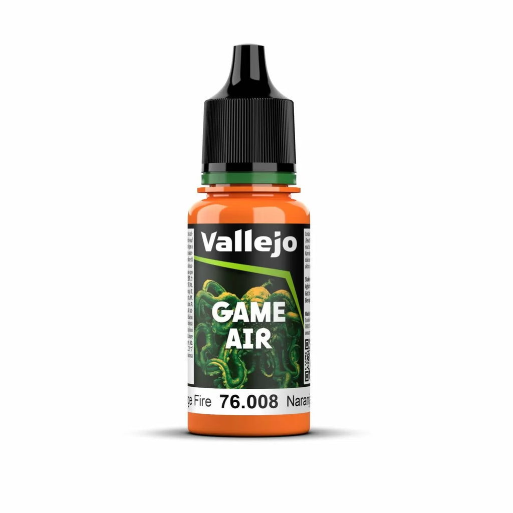 Vallejo - 76.008 - Game Air - Orange Fire 18 ml