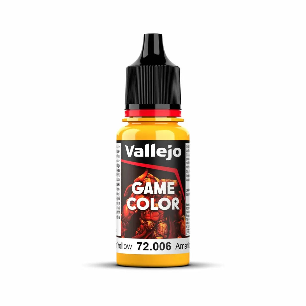 Vallejo - 72.006 - Game Color - Sun Yellow 18ml