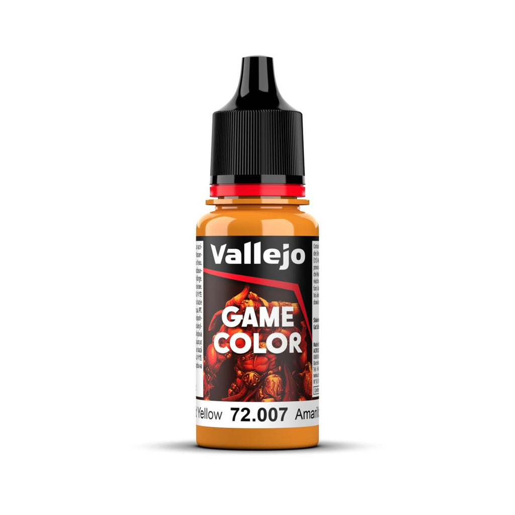 Vallejo - 72.007 - Game Color - Gold Yellow 18ml