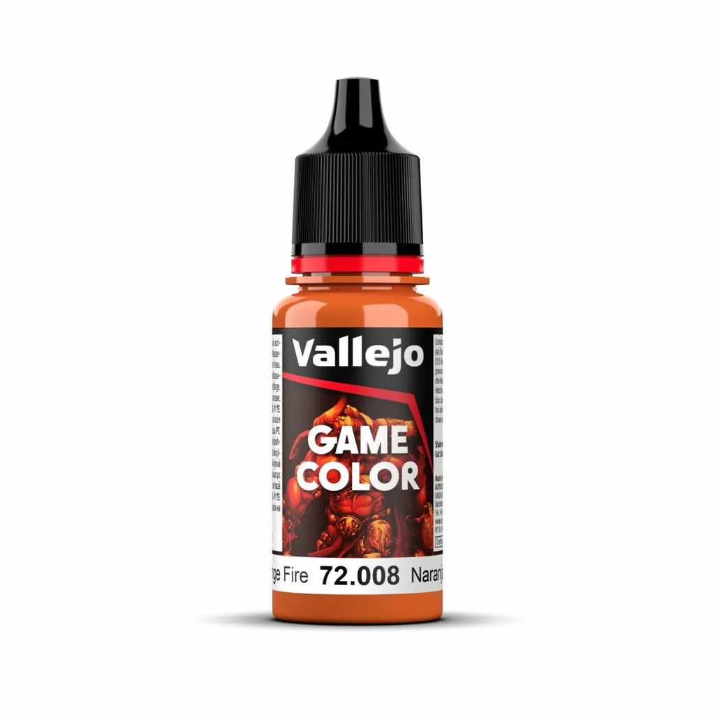 Vallejo - 72.008 - Game Color - Orange Fire 18ml