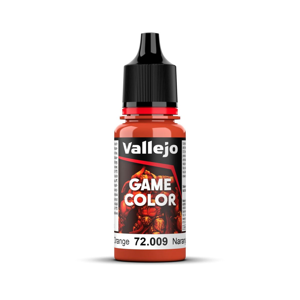 Vallejo - 72.009 - Game Colour - Hot Orange 18ml