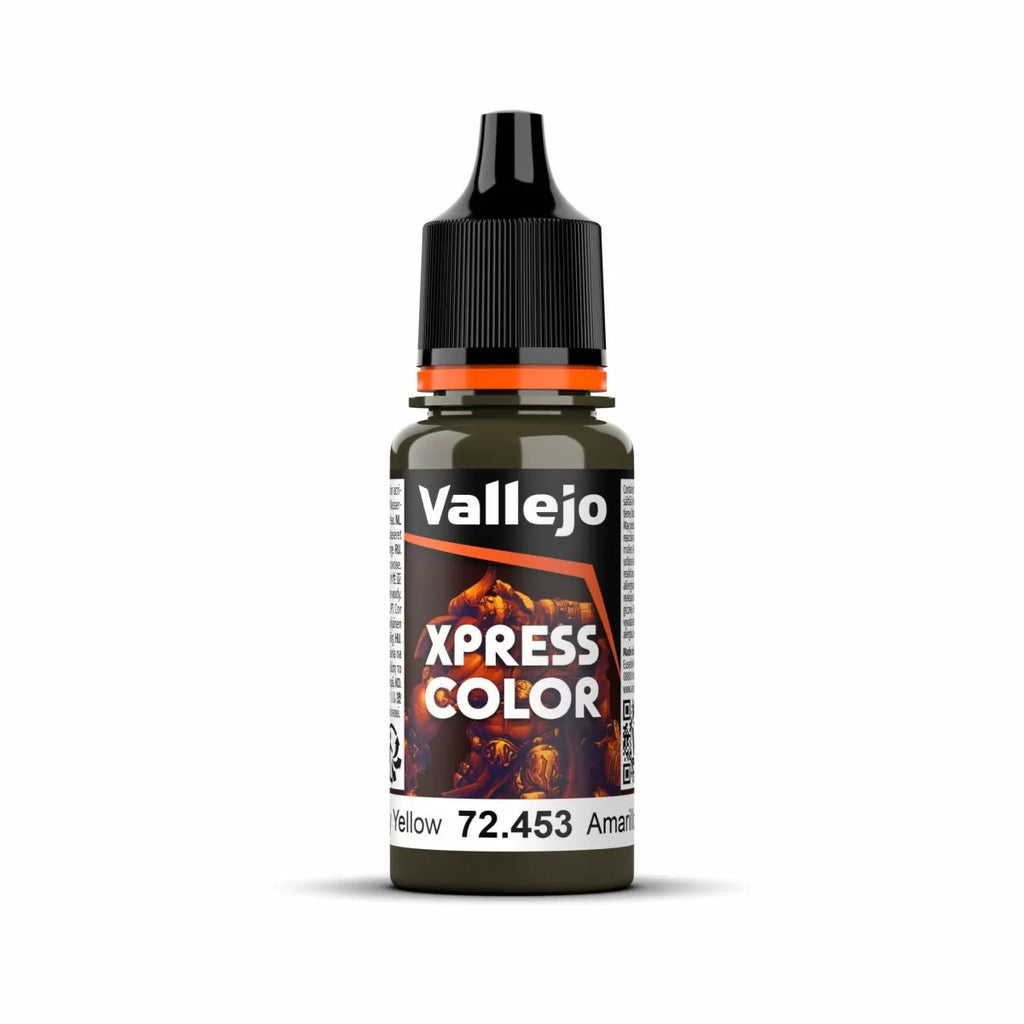 Vallejo - 72.453 - Game Color - Xpress Color - Military Yellow 18ml