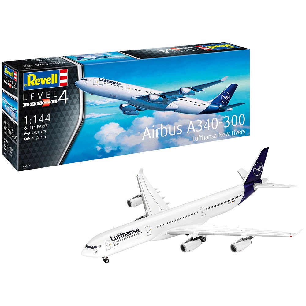 Revell - 03803 - 1/144 A340-300 LUFTHANSA