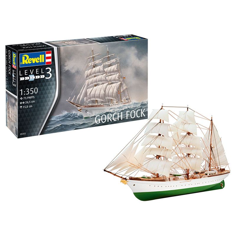 Revell - 05432 - 1/350 Gorch Fock