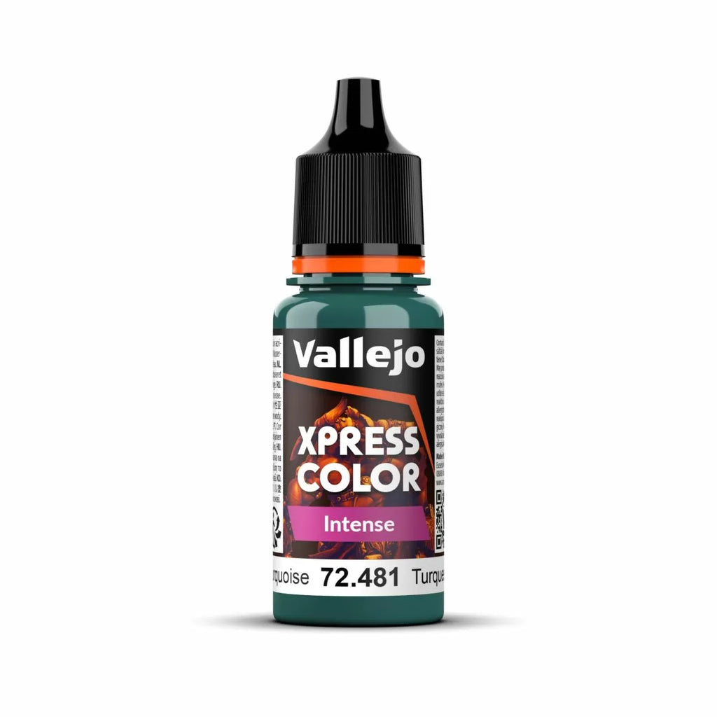 Vallejo - 72.481 - Game Color - Xpress Color - Intense - Heretic Turquoise 18ml