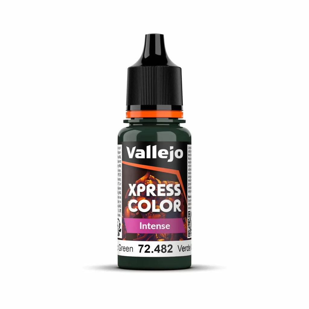 Vallejo - 72.482 - Game Color - Xpress Color - Intense - Monastic Green 18ml
