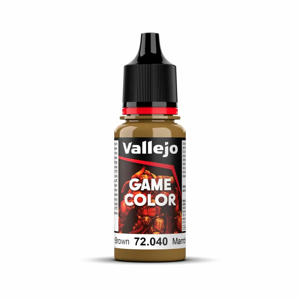 Vallejo - 72.040 - Game Color - Leather Brown 18ml