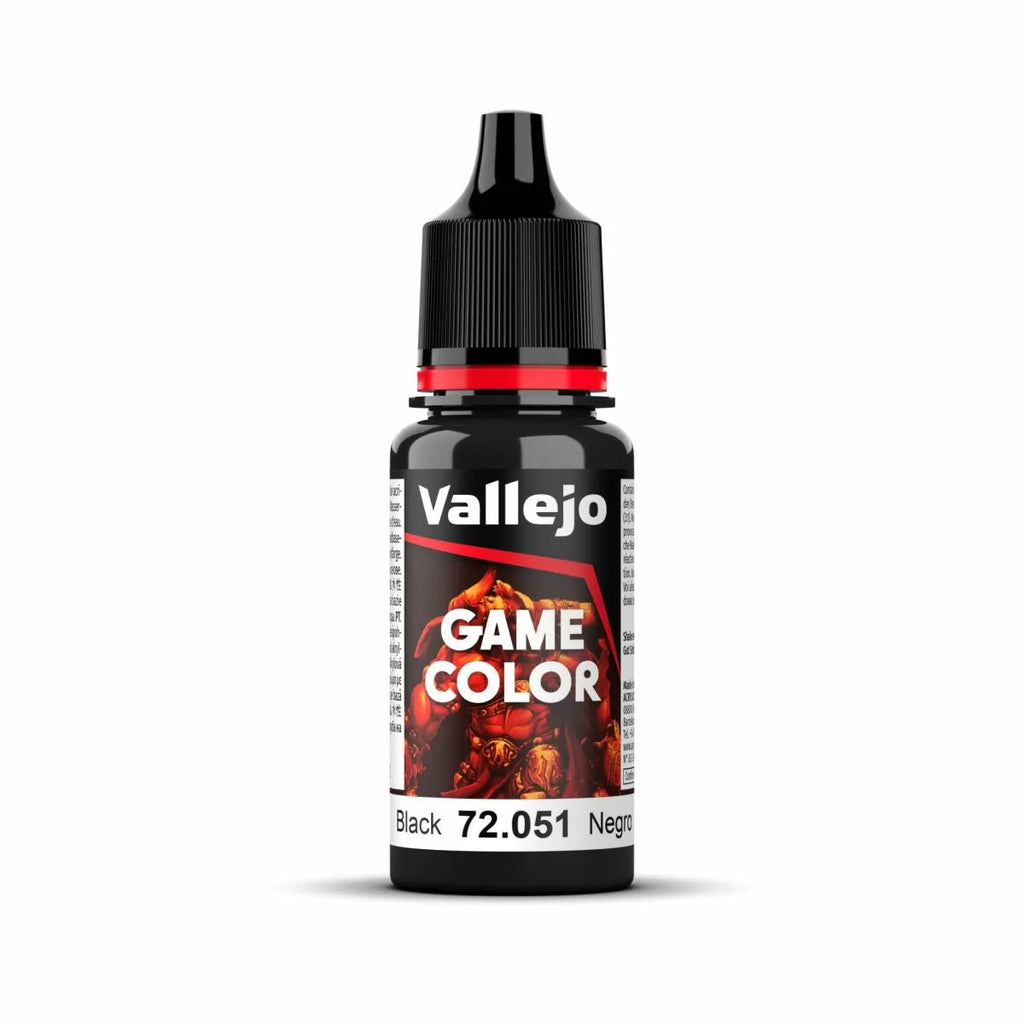 Vallejo - 72.051 - Game Color - Black 18ml