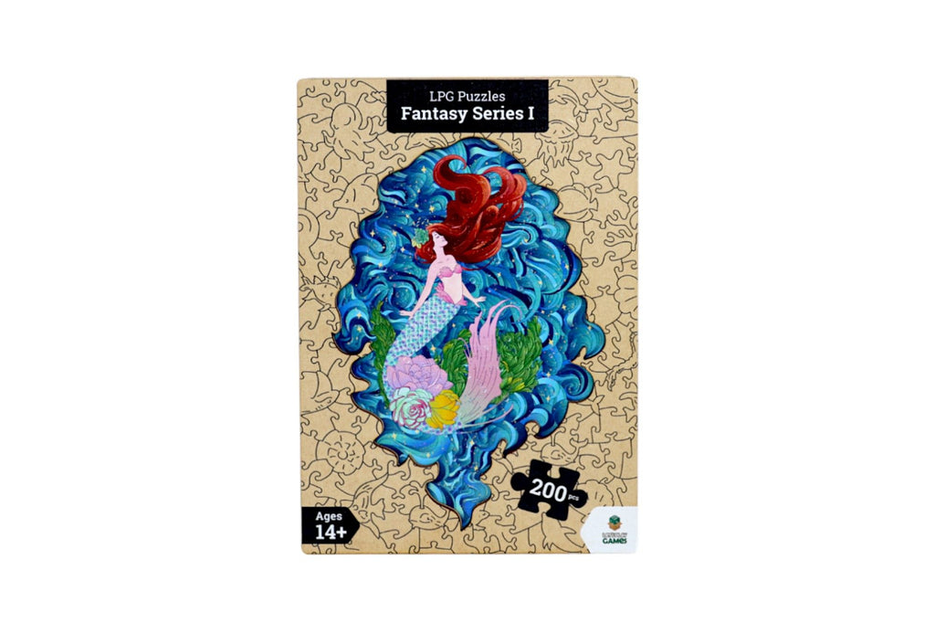 LPG Puzzles Wooden Fantasy Puzzle - Mermaid