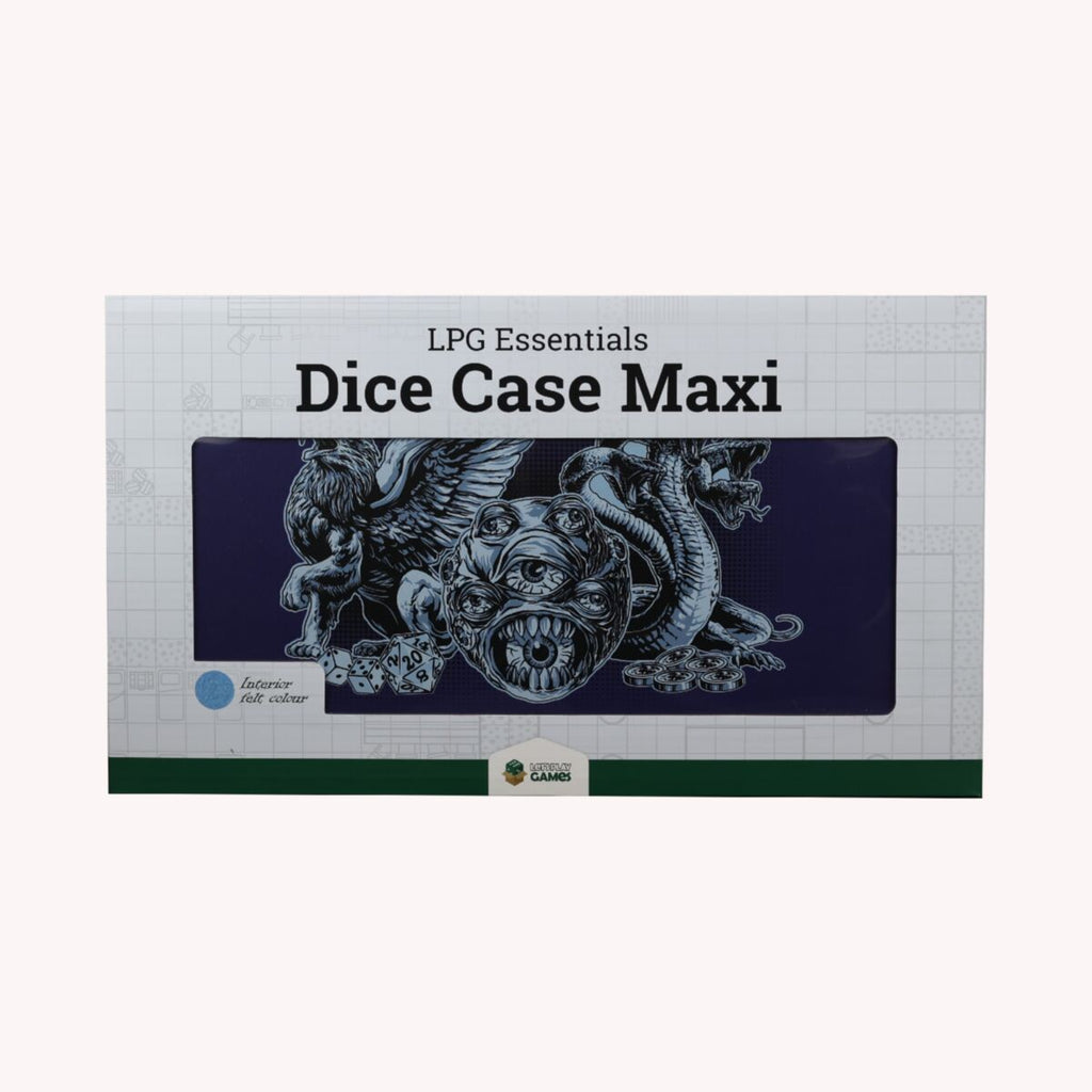 LPG - Essentials Dice Case Maxi Cobalt / Pale Cyan