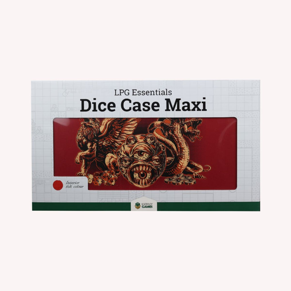 LPG - Essentials Dice Case Maxi Scarlet / Copper