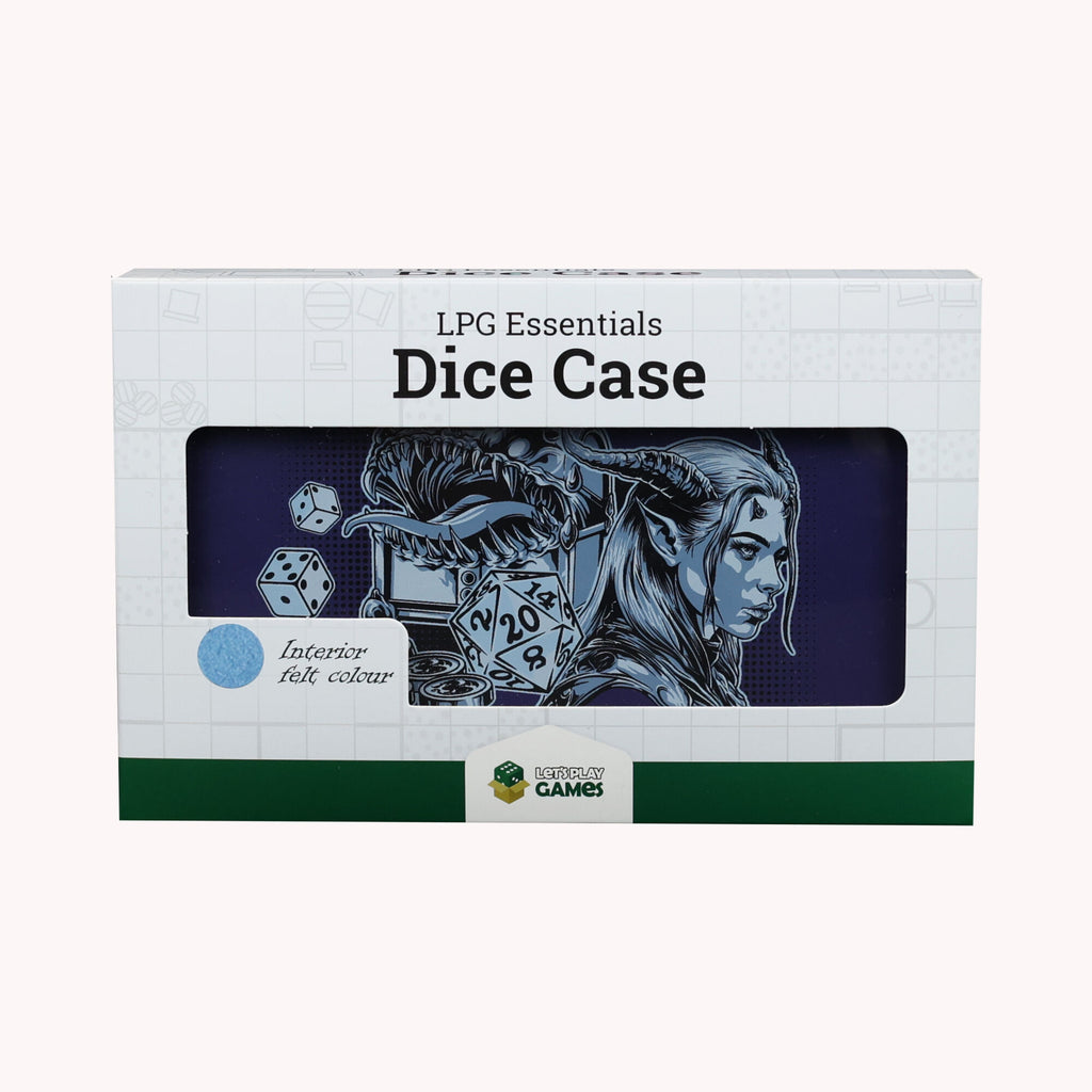 LPG - Essentials Dice Case Cobalt / Pale Cyan