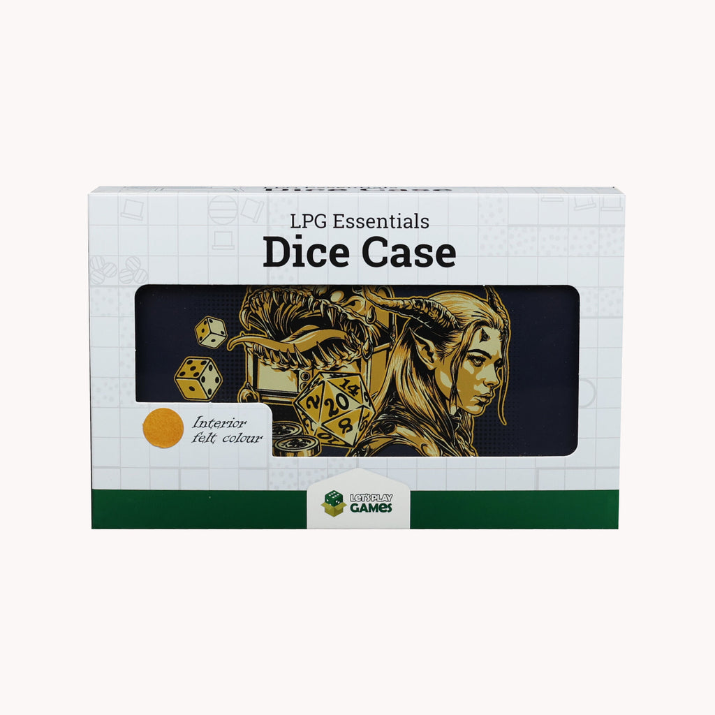 LPG - Essentials Dice Case Vibrant Blue / Brass