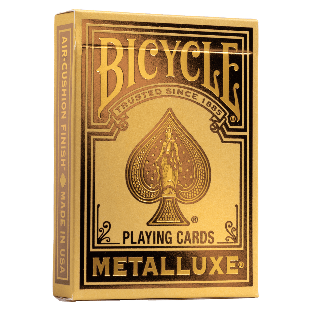 Bicycle Playing Cards - Metalluxe Gold
