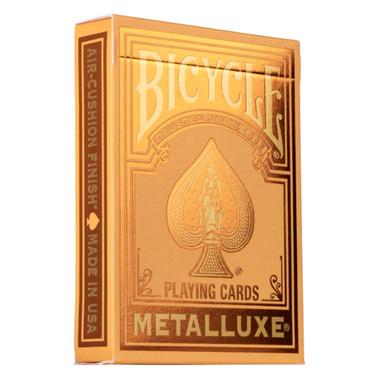 Bicycle Playing Cards - Metalluxe Orange