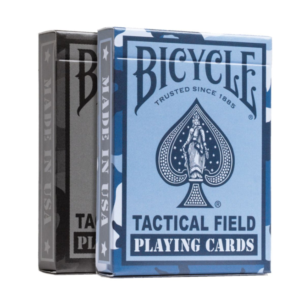 Bicycle - Tactical Field 2024 (Mixed Inner) Navy and Blackout Playing Cards