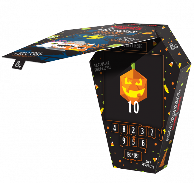 Dungeons and Dragons Halloween Haunt Advent Calendar