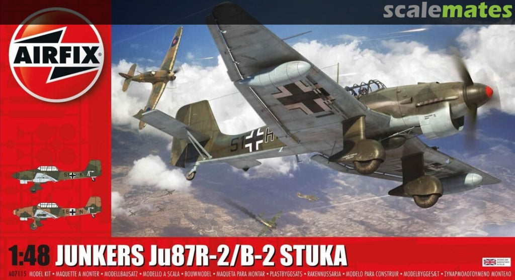 Airfix -  Junkers Ju87R-2/B-2 Stuka - A07115