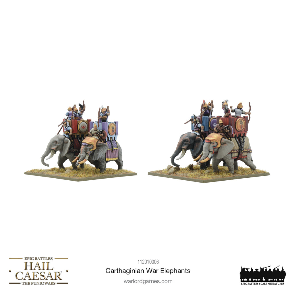 Hail Caesar Epic Battles - Carthaginian War Elephants