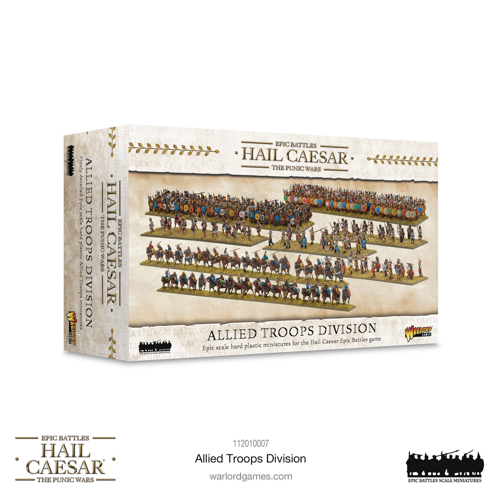 Hail Caesar Epic Battles - Allied Troops division