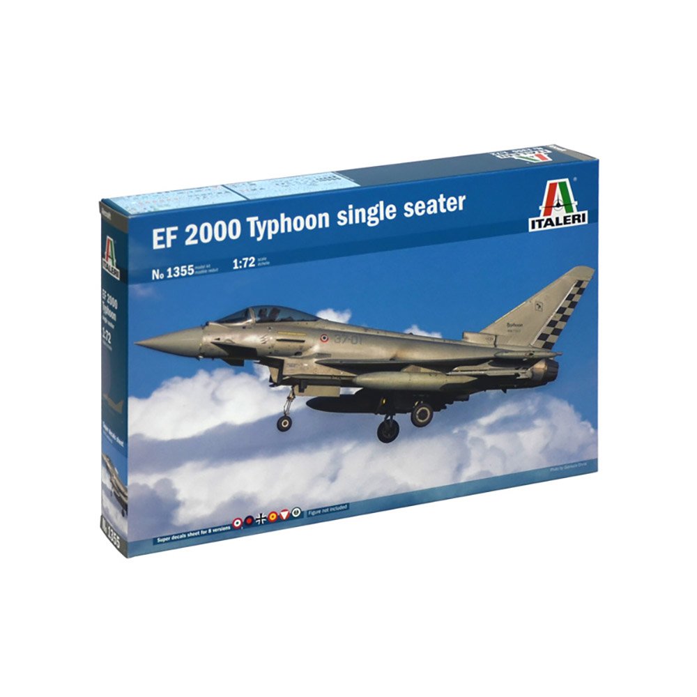 ITALERI EF-2000 TYPHOON SINGLE SEATER 1:72