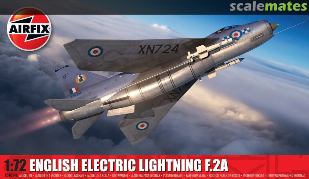 Airfix -  English Electric Lightning F.2A - A04054A