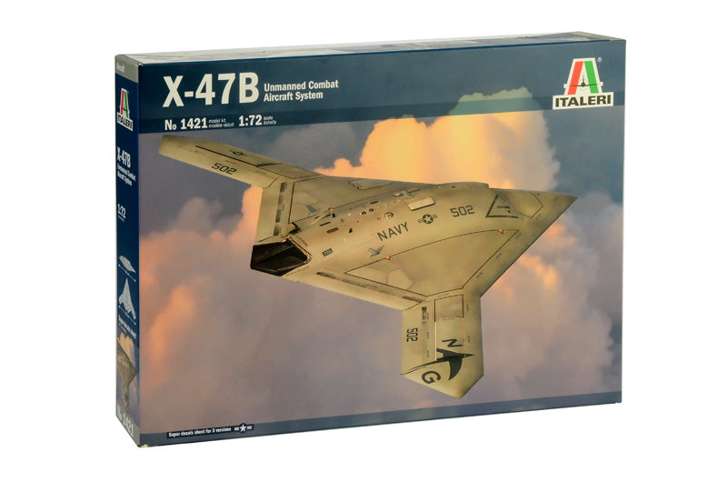 Italeri 1/72 M24 X-47B Unmanned Combat Aircraft System - 1421