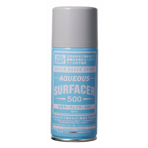 Mr Hobby - B614 - Aqueous White Surfacer Spray 500 - 170ml