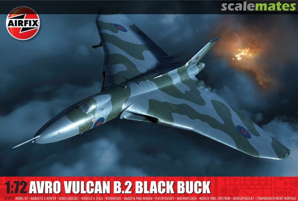 Airfix - 1/72 Avro Vulcan B.2 Black Buck - AF12013