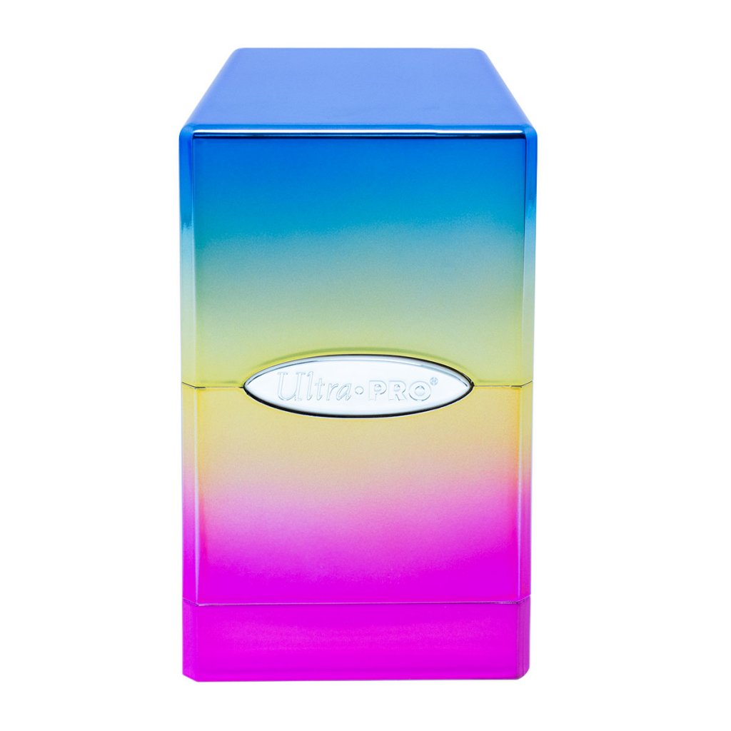 Ultra Pro Deck Box - Satin Tower Hi-Gloss - Rainbow