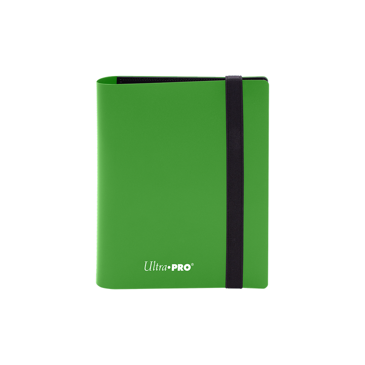 Ultra Pro: UP15369 - 2-Pocket Card Binder for ECLIPSE Easy Shuffle Protector Sleeves - Green